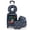 Dark Blue, variant on Costway 5 PCS Kids Luggage Set with Backpack Neck Pillow Luggage Tag Lunch Bag Wheels Pink