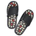 thumbnail image 1 of Pantoufles Masseur de Pieds Sandales de Réflexologie Soulagement du Stress Chaussures d'Acupression Usage Extérieur, 1 of 7