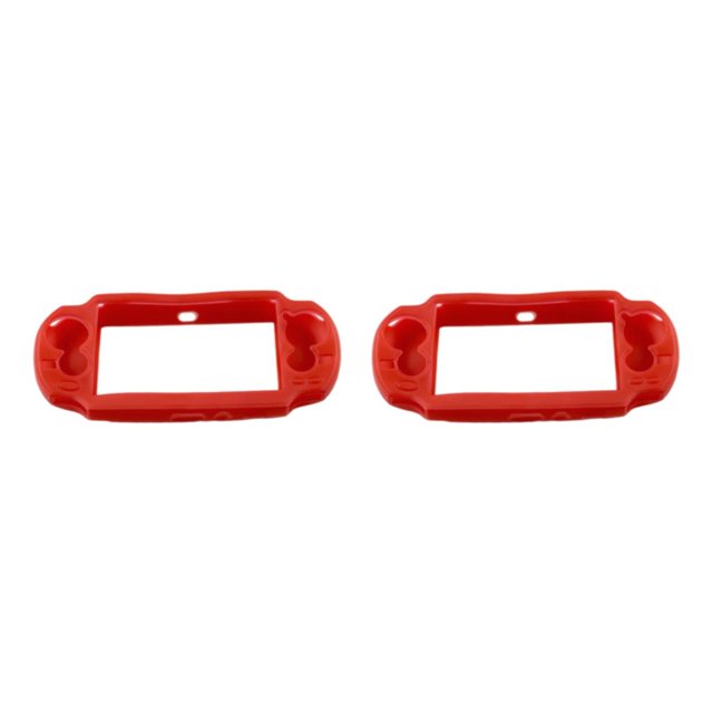 Transemion Lightweight PSV Silicone Protective Case High Resilience Long-term Without Deformation Lightweight red 2Set