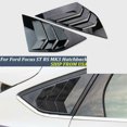 thumbnail image 1 of Rear Window Louvers Car Rear Window Blinds Side Tuyere Louvers Vent for Ford Focus ST RS MK3 Hatchback, 1 of 8