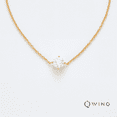 thumbnail image 5 of WINQ Solitaire 4 Prong Bracelet Lab Grown Diamond 14K Gold, 5 of 5