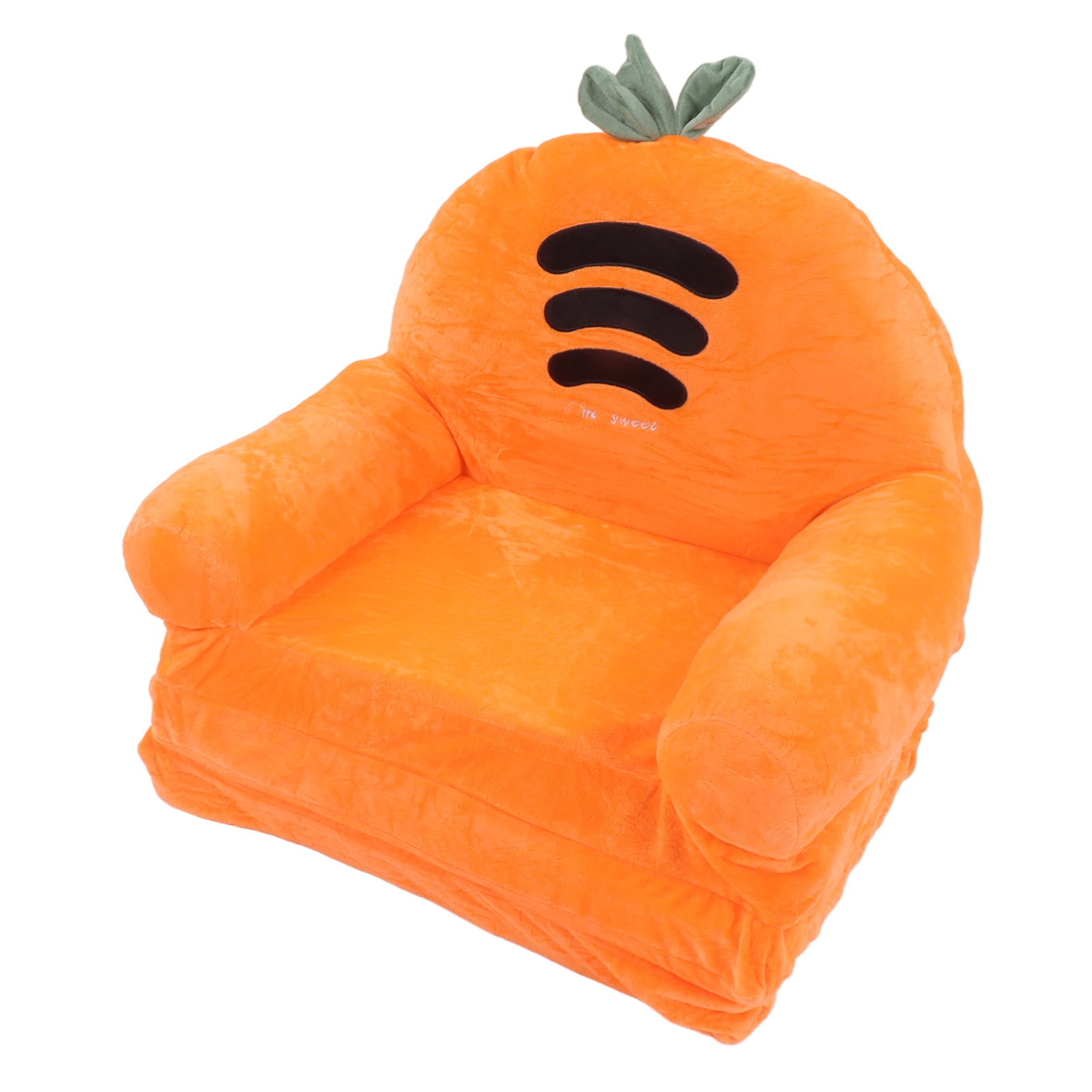 Folding Kids Couch Baby Sofa Backrest Girl Lazy  Toddler Cartoon Armchair Sofa Bed Carrot Princess Small Cute Bed Couch Sofas