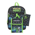 thumbnail image 1 of Minecraft Adventure Mode 5-Piece Backpack Set With 16" Backpack, Foldable Lunch Bag, Utility Case, Keychain & Carabiner, 1 of 9