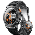 thumbnail image 2 of Refurbished STA J300 Smart Watch, 2.01" HD Color Screen, 180+ Sports Modes, Bluetooth 5.3 Call and Message Notifications, IP68 Waterproof, Voice Control, Black, 2 of 2