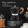 thumbnail image 4 of Cafetière Moka Octogonale Classique Portable pour Camping Usage Domestique, 4 of 7