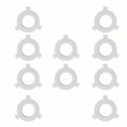 thumbnail image 2 of Esquirla 10 Pieces Lamp Shade Reducer Rings Lamp Rings Sturdy Lamp Accessories Washer E27 to E14, 2 of 8