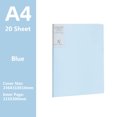 thumbnail image 3 of Labymos A4 Size Presentation Book Display Book Document Organizer Waterproof with 20-Pocket Sheet Protector for, 3 of 8