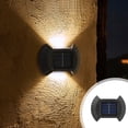 thumbnail image 1 of Waduyeva Solar Up And Down Wall Lights Waterproof LED Outdoor Lighting, 1 of 8