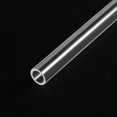 thumbnail image 3 of Unique Bargains 2pcs Clear Rigid PVC Pipe 1/4' ID x 5/16' OD x 1.6ft 0.04' Wall Round Tube Tubing, 3 of 5