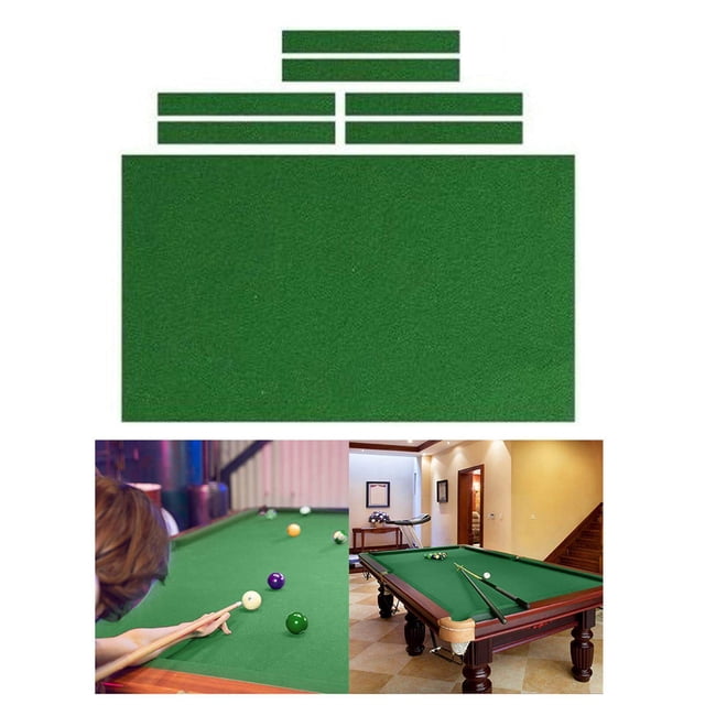 Professional Billiard Pool Table Cloth Mat Cover Felt Accessories Blend Indoor Pool 7/8/9 Ft 8ft Green