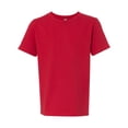 thumbnail image 1 of Next Level Chandail Ras du Cou en Coton pour Jeunes, L, Rouge, 1 of 3