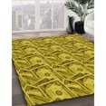 thumbnail image 3 of Ahgly Tapis Rectangulaire Lavable en Machine Intérieur Transitionnel Jaune Foncé Vert, 2 Pieds x 5 Pieds, 3 of 7
