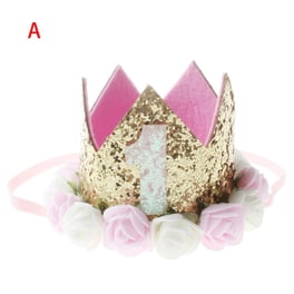 Couronne royale dorée avec pierres précieuses multicolores | Vecteur