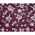 thumbnail image 4 of oneOone Polyester Lycra Purple Fabric Florals Sewing Craft Projects Fabric Prints By Yard 56 Inch Wide, 4 of 4
