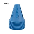 thumbnail image 1 of Ruiboury 10pack/lot Stadium Marking Agility Training Marker Multifunctional And Bright-Colored For Versatile blue 1Set, 1 of 6