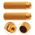 thumbnail image 3 of 1PC Alloy Bicycle Pedal Foot Peg For MTB Bike Axle Footrest-Lever Cylinder Grip Non-Slip Front Rear Axle Foot Pegs Accessories, 3 of 12