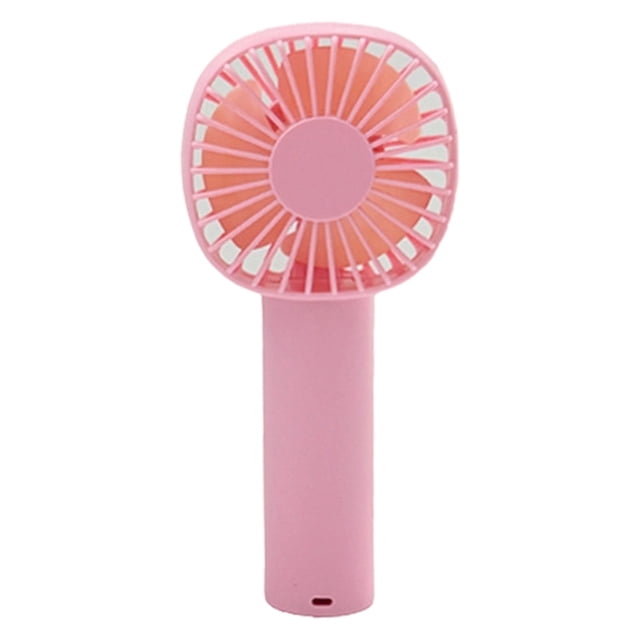 SIYTUAU Powerful Wind Handheld Mini Fan Portable Small Fan Rechargeable Usb Quiet For Home Office Travel Pink Tone