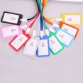 thumbnail image 2 of SSZMDLB under $5 1Pcs ID Card Lanyard, ID Card Holder, Plastic Name Tag with Lanyard, Clear Double Sided Employee Badge Holder, Portable Neck Strap for Work, Conference, Event, School, Hotel, 2 of 9