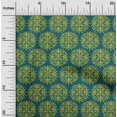 thumbnail image 1 of oneOone Cotton Silk Fabric Floral Block Print Sewing Fabric BTY 42 Inch Wide, 1 of 4