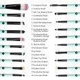 thumbnail image 4 of 20 Pack Makeup Brush Set Tools Makeup Make Up Brush Set, 4 of 7
