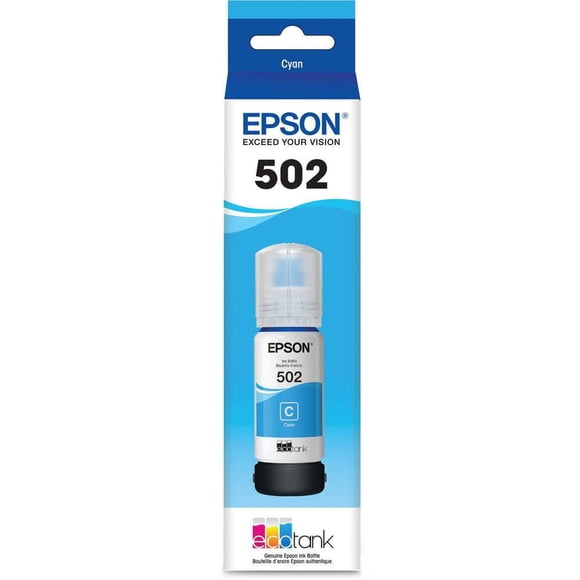 Epson T502 Dye Ink Bottle with Sensormatic