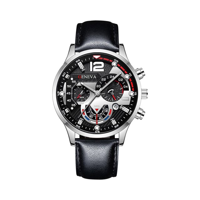 Up to 65% Off Noctilucent Quartz Watch Mechanical Sticker Multiple Dial Design Leather Strap Leisure Style Bracelet Watch Anti-Scratch Dial Men Women Necklace Rings Earring Jewelry on Clearance
