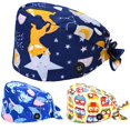 thumbnail image 4 of Chapeau Unisexe 我 Racoon Fox Imprimé, Absorbant la Sueur, Anti-Poussière, Casquette de Sarrau à Boutons, Chapeau Ajustable, 4 of 6