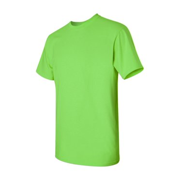 Gildan - T-Shirt en Coton Épais - 5000 - Vert Néon - Taille : 3TG