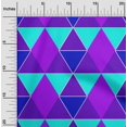 thumbnail image 2 of oneOone Silk Tabby Purple Fabric Geometric Sewing Craft Projects Fabric Prints By Yard 42 Inch Wide, 2 of 4