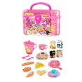 thumbnail image 1 of Huanglei Interactive Toys For Girls Pretend Play Afternoon Tea Set With Accessories Non Battery Plastic Dinnerware For Imaginative Play Perfect For Ages 3 And Up Indoor, 1 of 1