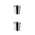 thumbnail image 1 of kurtrusly Rustproof Coffee Maker Food-grade 304 Stainless Steel Brushed Surface No Powder Remainded Brushed Inner Cup Non-toxic Bright Finished,53MM 2Set, 1 of 6