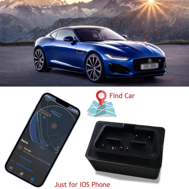 Baohd OBD II Real Time Car Locator Tracker Tracker OBD Locator Smart Anti-Lost By Phone App Find Car 1Set