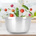 thumbnail image 1 of Salad Bowl, Multifunction Food Grade Stainless Steel Non-stick Mixing Bowl, For Home Restaurant M, 1 of 8