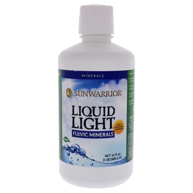 Light Fulvic Minerals Liquid by Sunwarrior for Unisex - 32 oz Dietary Supplement