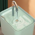thumbnail image 3 of Thinsony Smart Portable Cat Water Fountain Easy To Clean Durable Large Water Capacity Convenient And Portable green 1, 3 of 6