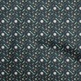 thumbnail image 1 of oneOone Rayon Dark Navy Blue Fabric Sports Sewing Craft Projects Fabric Prints By Yard 56 Inch Wide, 1 of 4