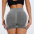 thumbnail image 4 of Hurxie Deals 2 Pcs Shorts d'Entraînement pour Femmes Sans Roulement Compression Sans Couture Short de Gym, 4 of 8