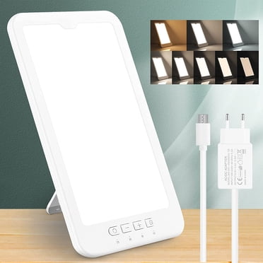 Phototherapy lamp 10,000 Lux to fight depression sleep disorders fatigue