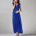 thumbnail image 2 of Penkiiy Robe d'Allaitement Fleurie pour Femmes, Robe Camisole de Maternité pour l'Allaitement, S Bleu, 2 of 9