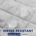 thumbnail image 4 of 2024 Reversible Quilted Sofa Cover  Water Resistant Slipcover Furniture Protector  Washable Couch Cover with Non Slip Foam and Elastic Straps for Kids  Dogs  Pets (Small  Pink/Beige), 4 of 7