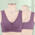 thumbnail image 3 of Women's Zip Front High Impact Wireless Racerback High Support Zipper in Front Sports Bra for Workout Running, 3 of 8