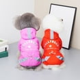 thumbnail image 2 of TIELUTT Dog Raincoat with Clear Hood Poncho Rain Jacket For Small Medium Dogs Nighttime Reflective Strip Pet Dog Swimming Vest Ruff Life Dog Raincoats for Medium Dogs No Hood Outward Life Jacket Dog, 2 of 4