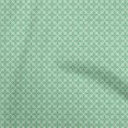 thumbnail image 1 of oneOone Viscose Chiffon Green Fabric Asian Block Craft Projects Decor Fabric Printed By The Yard 42 Inch Wide, 1 of 4