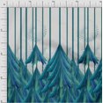 thumbnail image 1 of oneOone Silk Tabby Fabric Stripe & Floral Panel Decor Fabric Printed BTY 42 Inch Wide, 1 of 3