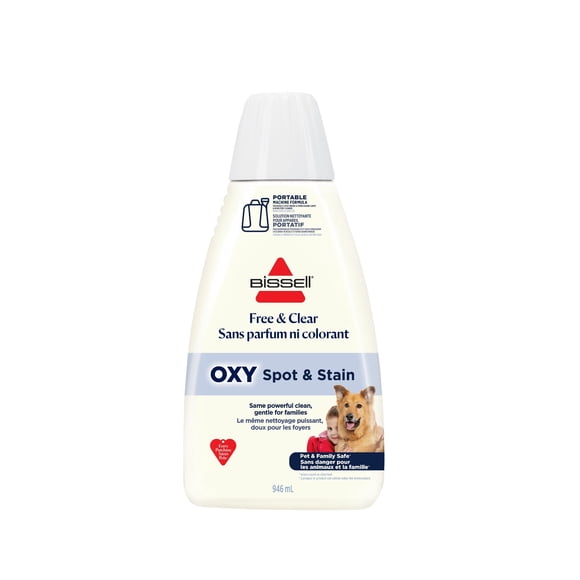 OXY Spot & Stain Sans Parfum ni Colorant de BISSELL®