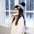 thumbnail image 2 of Rechargeable Heated Hat And Scarf Combo For Winter Outdoor Activities With Adjustable Warmth Workout for Home Club for Exercise Exercise Room Resistance Bands Set with Handles Abdomen Work Out Room, 2 of 5