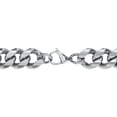 thumbnail image 3 of Men's 22" Cuban Chain Necklace in Stainless Steel - 10mm, 3 of 4