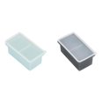 thumbnail image 1 of (2-Pack) Rinsvye Silicone Freezer Tray with Cubes Ice Lid Soup Freezer Container Metal Ice Tray Rack 2 Cup Extra Large Ice Cube Tray Makes 2 Perfect 250Ml Portions Cubes for Freezing Soup Stews Sauc, 1 of 7