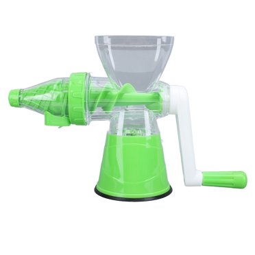 Presse-agrumes Manuel avec Tasse à Jus et Filtre, Presse-Agrumes Manuel à Manivelle pour Fruits et Légumes, Extracteur de Jus à Main avec Ventouses pour Orange