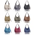 thumbnail image 4 of Women Canvas Shoulder Bag Handbag Multi-pockets Vintage Totes Hobo Bags, 4 of 7